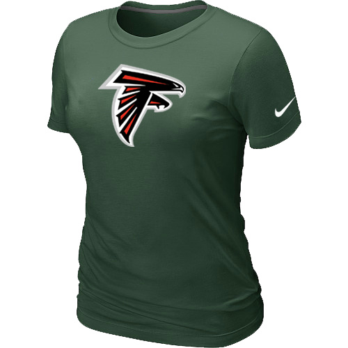 Nike Atlanta Falcons Women's Legend Logo Dri-FIT NFL T-Shirt - Dark Green